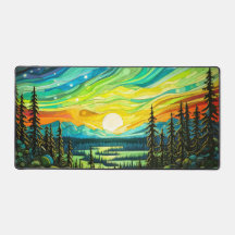 夕焼け鮮やかの夜空