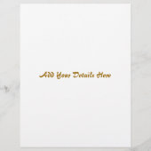 夕焼け チラシ (裏面)