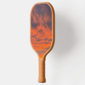 夕焼け ピックルボールラケット (左)