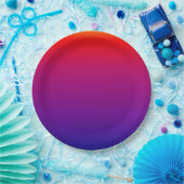 夕焼け ペーパープレート (パーティー)