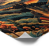 夕焼け ポスター (角)