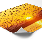 夕焼け ポスター (角)