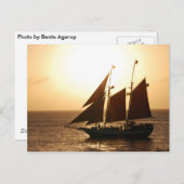 夕焼け ポストカード (正面/裏面)