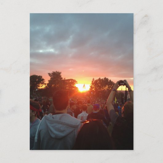 夕焼け ポストカード (正面)