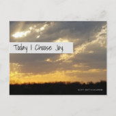 夕焼け ポストカード (正面)