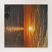 夕焼け – 20x20 - 676個。 ジグソーパズル (横)