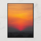 夕焼け～44 ポストカード (正面)