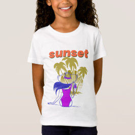 夕焼け Tシャツ