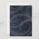 夕空のイルミネーション　裏庭パーティーの招待状 招待状 (裏面)