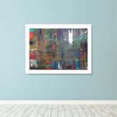 夕闇を貫く キャンバスプリント (インサイチュ (ウッドフロア))