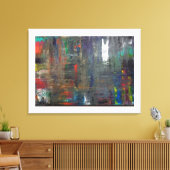 夕闇を貫く キャンバスプリント (インサイチュ (リビング))