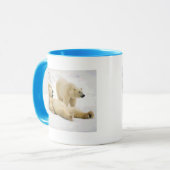 夕食くまの後 マグカップ (正面左)