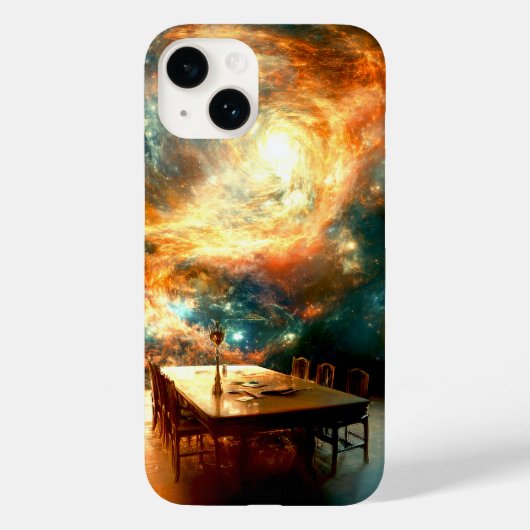 夕食に宇宙を Case-Mate iPhoneケース (裏面)