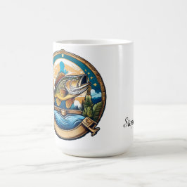 夕食のために躍るトロフィーバス コーヒーマグカップ