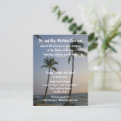 夕食の夕焼けと貿易風 招待状 (スタンド正面)