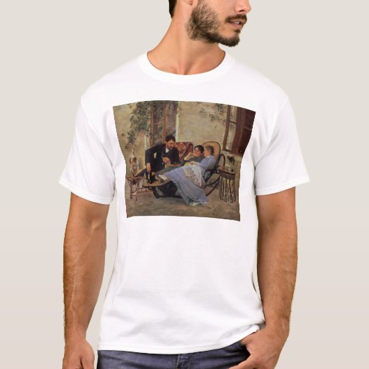 夕食の後、1888年 Tシャツ (正面)