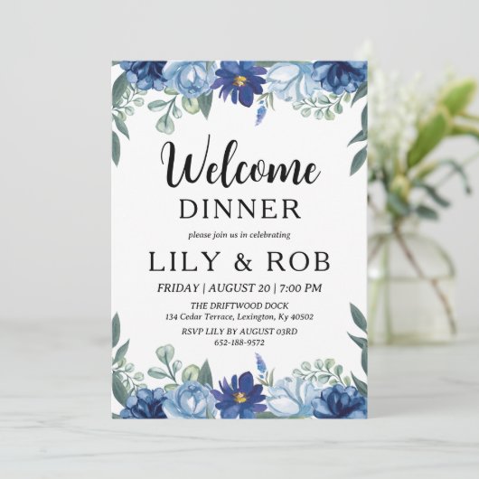 夕食の招待 招待状 (スタンド正面)