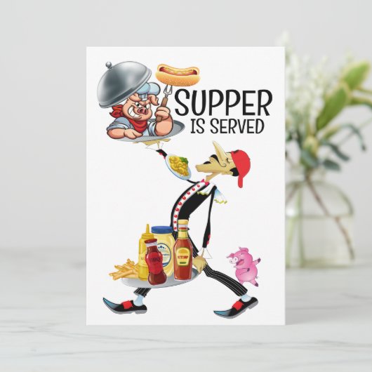 夕食の時間です 招待状 (スタンド正面)