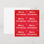 夕食の椀 招待状 (正面/裏面)