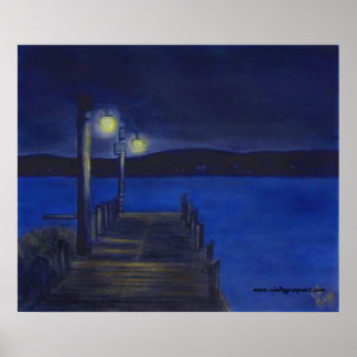 夕食後の散歩ポスター ポスター