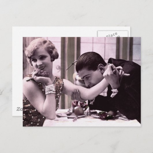 夕食日 ポストカード (正面/裏面)