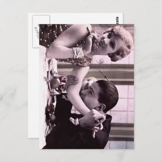 夕食日 ポストカード (正面/裏面)