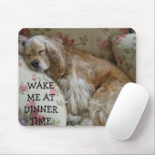「夕食時に起こせ」マウスパッド マウスパッド (マウス)