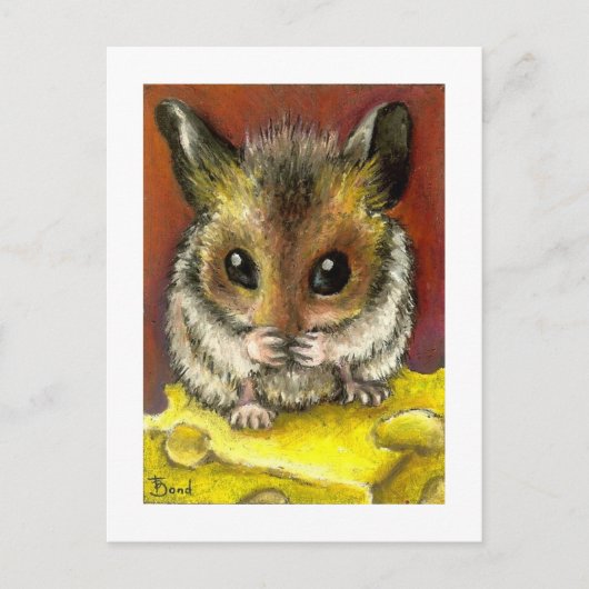 夕食時間はがき ポストカード (正面)