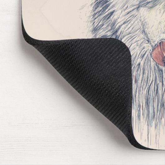 夕食時 マウスパッド (コーナー)