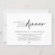 夕食結婚のパーティーの後で幸いにも駆け落ち