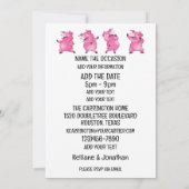 夕飯が出る 招待状 (裏面)