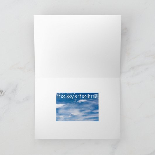 夕飯に会おうスカイ限界だ カード (内部)