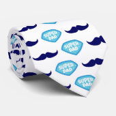 夕飯パパヒゲ幸せな父の日 ネクタイ (ロール)