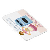 夕飯凍っていは飯の意 マグネット (右側)