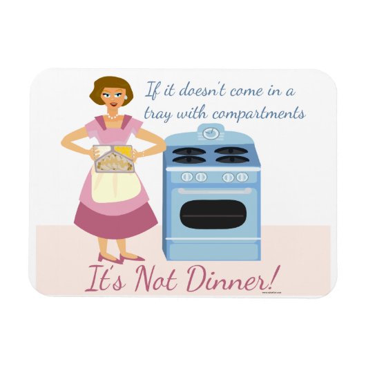 夕飯凍っていは飯の意 マグネット (横)