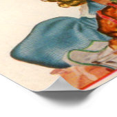 夕飯誇りを持ったを作った主婦 ポスター (角)