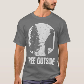 外でおしっこするのダメでしょ カムズ Tシャツ