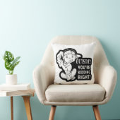 外でか。 あなたは右のおもしろいな賭博のデザインをからかうこと クッション (椅子)