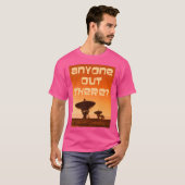 外にいる人 Tシャツ (正面フル)