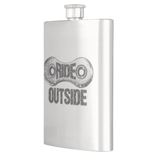 外に乗る フラスク (左)