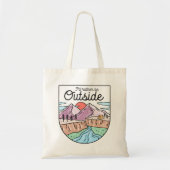 外に出たい トートバッグ (正面)
