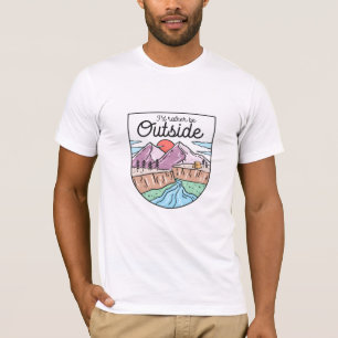 外に出たい Tシャツ