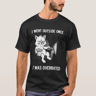 外に出たことがあるけど、ガッカリだった、面白いボケた大人 Tシャツ