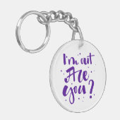 外に出たの？ キーホルダー (正面左)