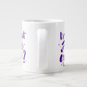 外に出たの? ジャンボコーヒーマグカップ (裏面)