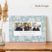 外に出てスリー |フルフォトホリデーカード シーズンカード