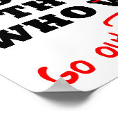 外に出てポスターを獲得おもしろいする ポスター (角)