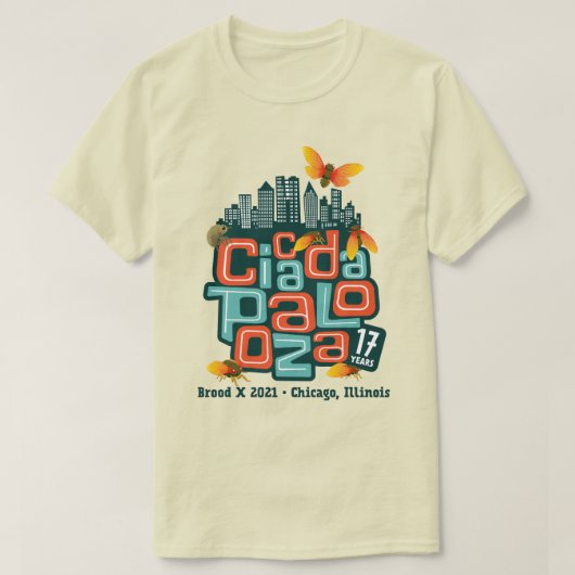 外に出て叫ぼう Tシャツ (デザイン正面)