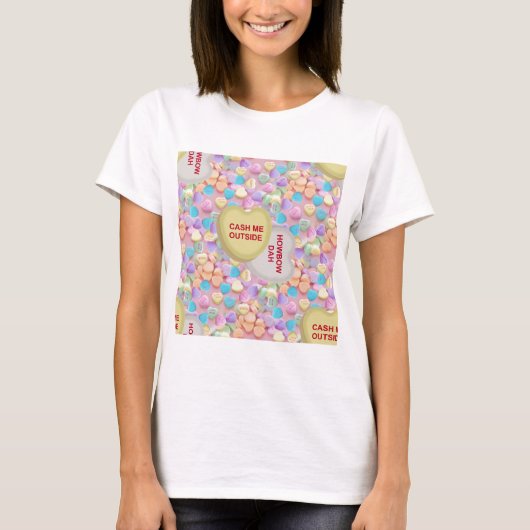 外に出て行く Tシャツ (正面)