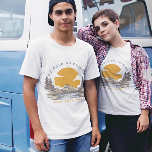 外に出はっきりしたてヴィンテージを保探す Tシャツ